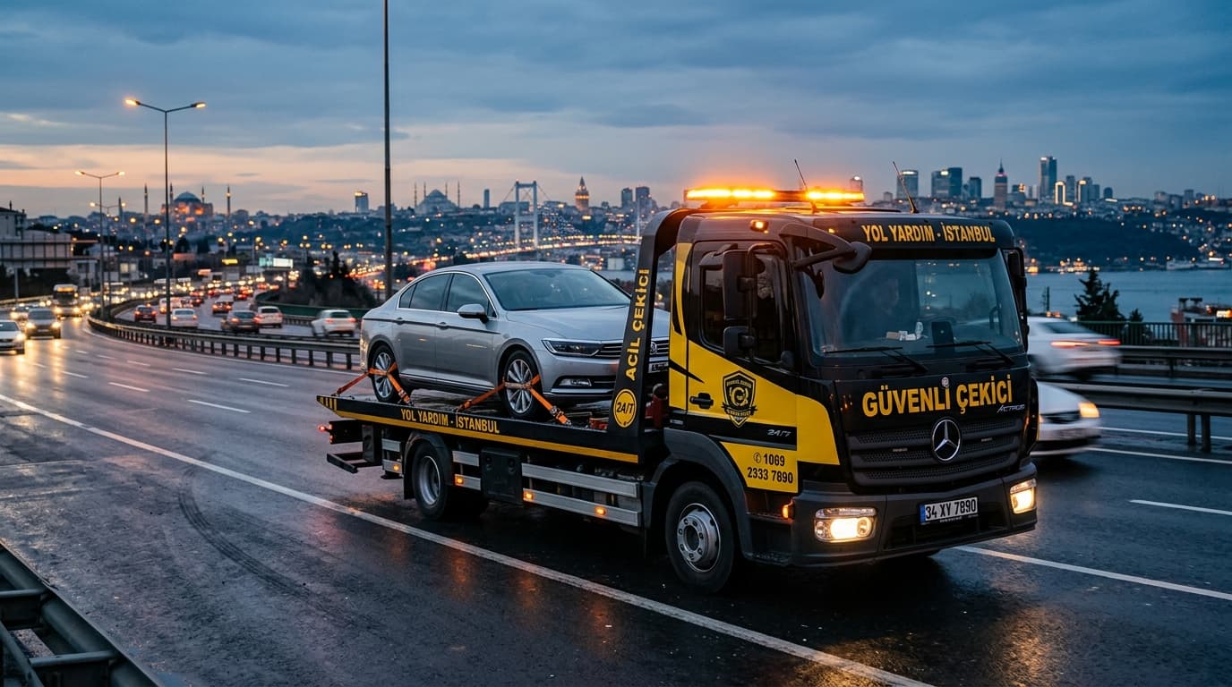İstanbul Avrupa Yakası 7/24 Kurumsal Oto Çekici Hizmet Aracı